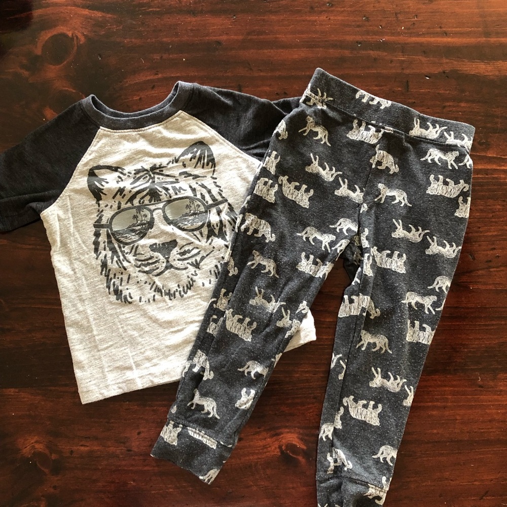 Old navy boys tiger set 3T